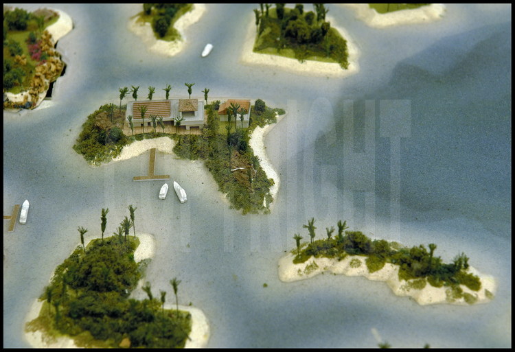 Image virtuelle des îles 