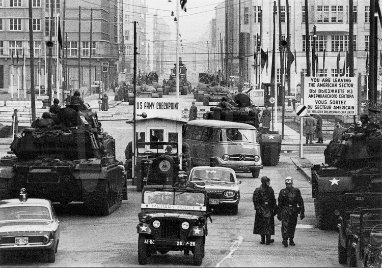 Checkpoint Charlie. As of August 22, 1961, 