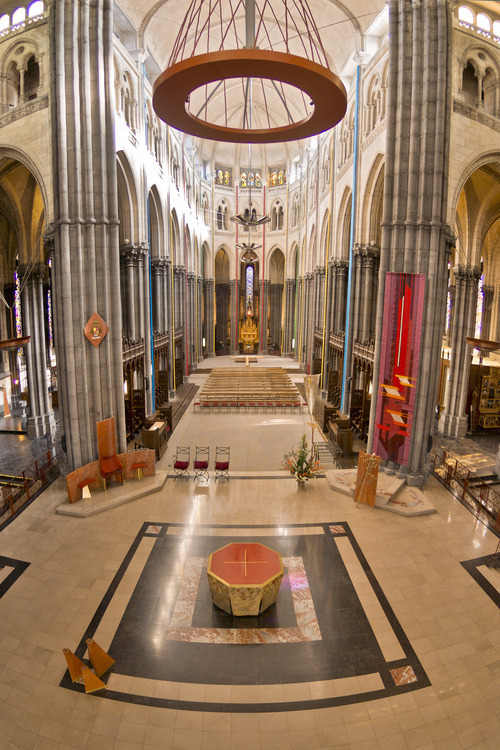 Lille - Cathedral Notre Dame de la Treille : the transept