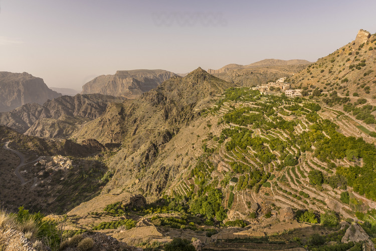 Oman. Le Djebel Akdar et la vallée des roses. // Oman. Djebel Akdar and the Valley of the Roses.