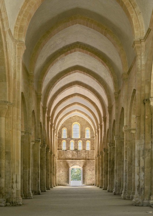Côte d'Or (21) -  Abbaye de Fontenay // France - Côte d'Or (21) -  Abbaye de Fontenay