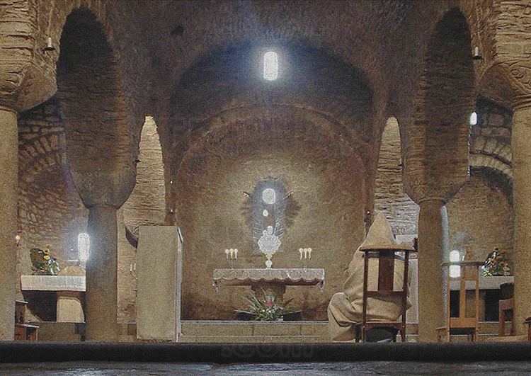 Pyrénées Orientales (66) - Abbaye Saint Martin du Canigou // France - Pyrénées Orientales (66) - Abbaye Saint Martin du Canigou