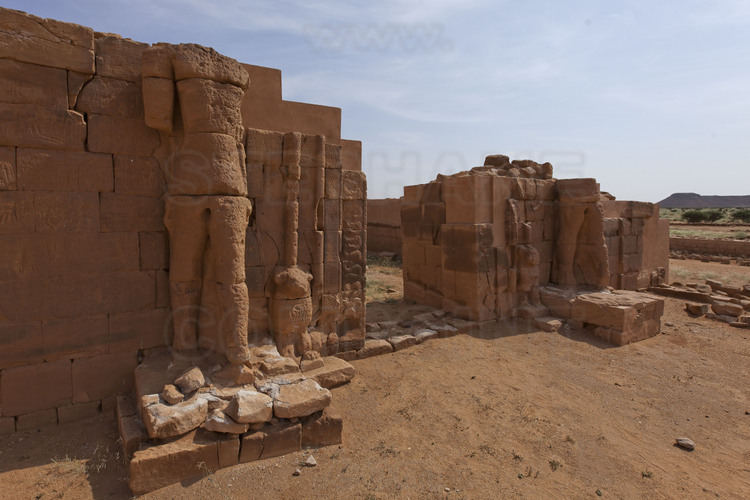 Located 100 km southwest of Meroe, the site of Mussawarat was an important place of pilgrimage to the Meroitic period. Here, the temple called 