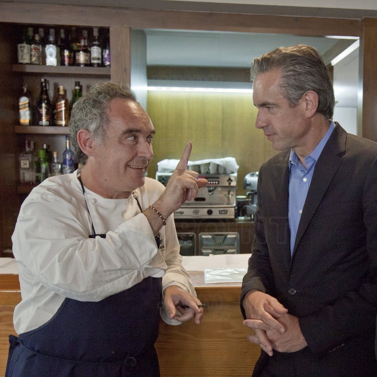 Ferran Adria - Daniel Lalonde. Kitchen of El Bulli.