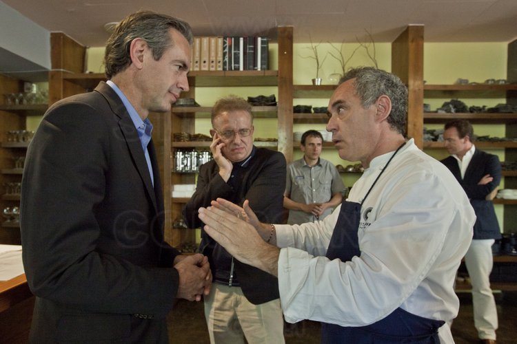 Daniel Lalonde - Richard Geoffroy - Ferran Adria. Kitchen of El Bulli.