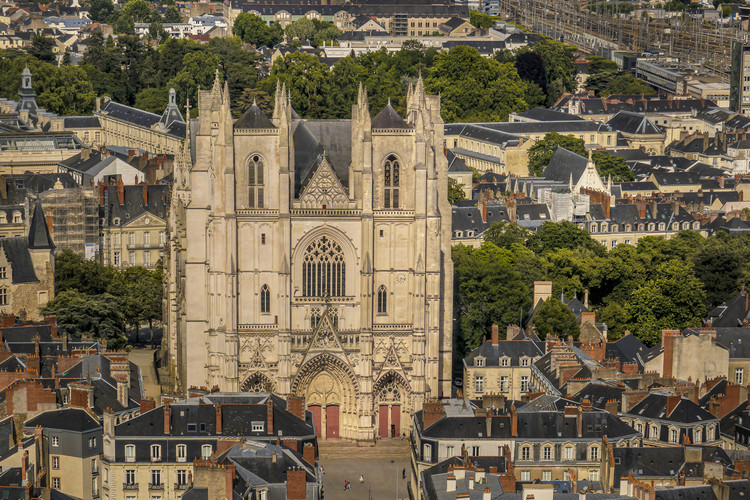 Loire Atlantique (44) - Nantes - Centre historique : cathédrale Saint Pierre et Saint Paul. // France - Loire Atlantique (44) - Nantes - Historic Center : St. Peter and Paul Cathedral.