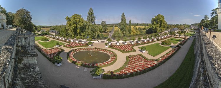 Val de Loire - Indre et Loire (37) - Château d'Ussé : Les jardins 