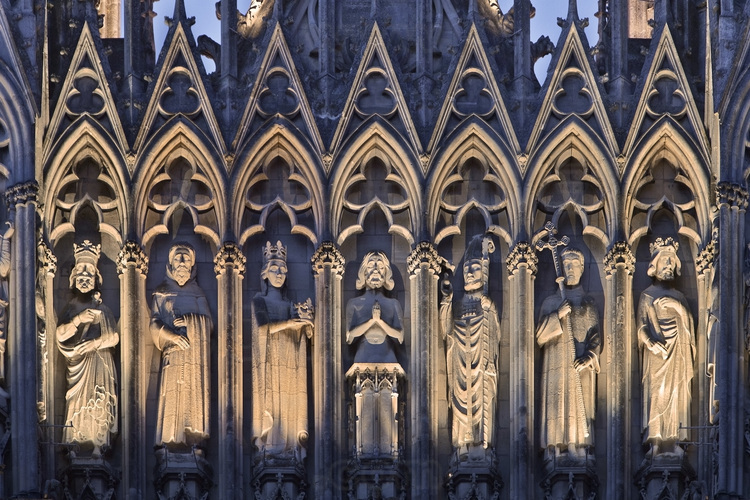 Marne (51) - Reims - Cathédrale Notre Dame :  . // France - Marne (51) - Reims - Cathedral Notre Dame :   .
