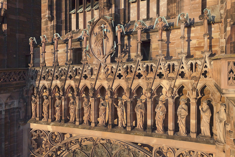 Bas Rhin (67) - Strasbourg - Cathédrale Notre Dame :  . // France - Bas Rhin - Strasbourg - Cathedral Notre Dame :   .