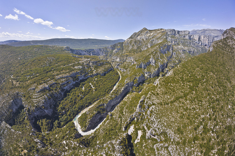 Provence Alpes Côtes d'Azur - Var (83) - Grand Canyon du Colorado ? Gorges du Verdon. Jean Giono disait de ces paysages spectaculaires : 