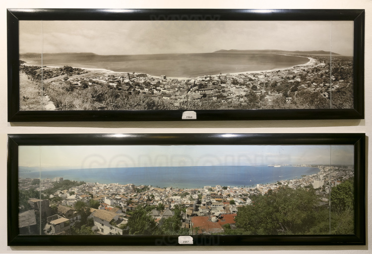 Jour 1 - Vues panoramiques comparatives de Puerto Vallarta en 1960 et en 1998