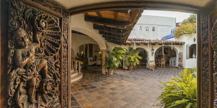 Jour 10 - Puerto Vallarta, Hotel Hacienda San Angel : entrée